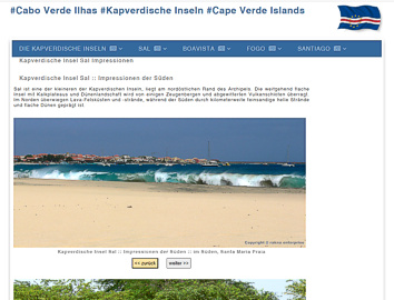 Kapverdische Insel aktiv