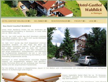 Hotel-Gasthof Waldblick Sonneberg